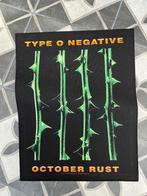 Backpatch van Type O Negative "October Rust", Verzamelen, Ophalen of Verzenden, Foto of Kaart, Emmen, Regina