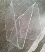 plexiglas lectuurbak magazine rack space age design, Huis en Inrichting, Woonaccessoires | Krantenbakken en Lectuurbakken, Ophalen of Verzenden