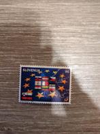 Slovenië Postzegel - EU Uitbreiding 2004, Ophalen of Verzenden, Gestempeld