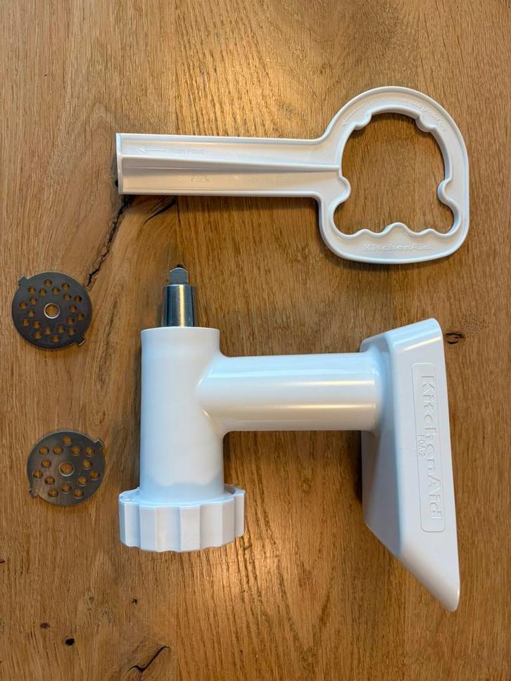 KitchenAid voedselmolen 5KSMFGA, Witgoed en Apparatuur, Keukenmixers, Nieuw, 4 liter of meer, 3 snelheden of meer, Vaatwasserbestendig