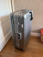 Grote zilveren plastic koffer XL, Sieraden, Tassen en Uiterlijk, Koffers, Ophalen, Hard kunststof, 45 tot 55 cm, Zo goed als nieuw