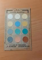 Steenwijk verffabriek 't Anker  oude kleurenkaart, Ophalen, Gebruikt