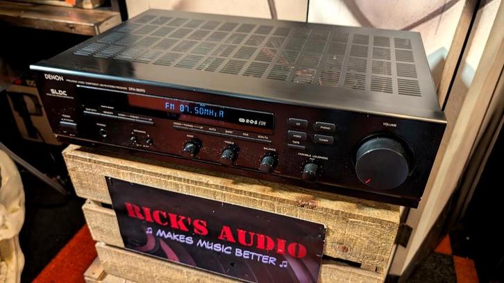 Denon DRA-385RD Receiver met PHONO, Audio, Tv en Foto, Versterkers en Receivers, Zo goed als nieuw, Stereo, 60 tot 120 watt, Denon