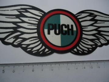 sticker oud Puch brommer vleugel wings bromfiets retro beschikbaar voor biedingen