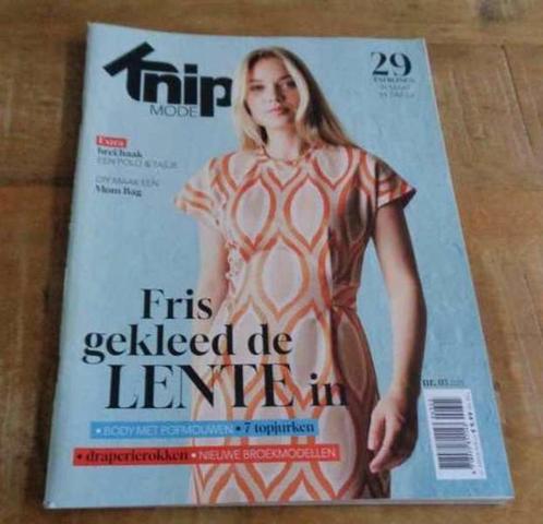 Knipmode nummer 3 maart 2025 alle patronen in mt 34 tm 54 XL, Hobby en Vrije tijd, Kledingpatronen, Zo goed als nieuw, Vrouw, Knipmode