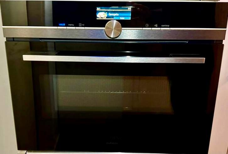 ZGAN SIEMENS CM876G0B6 Studioline Combi oven/Magnetron, Witgoed en Apparatuur, Magnetrons, Zo goed als nieuw, Inbouw, Combimagnetron