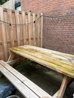 Picknicktafel (inklapbare banken), Ophalen, Zo goed als nieuw, Rechthoekig