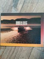 Simca 1307, 1308 brochure 1975, Zo goed als nieuw, Overige merken, Simca, Ophalen of Verzenden