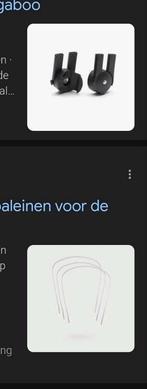 Kapklemmen en baleinen setje bugaboo donkey, Ophalen of Verzenden, Nieuw