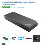 Lenovo ThinkPad Hybride USB-C/A Docking Station, Computers en Software, Docking station, Nieuw, Ophalen of Verzenden, Laptop
