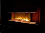 Elektrisch haard Fair Fires met wandmeubel in betonlook, Ophalen, Nieuw, Hangende haard, Elektrische haard