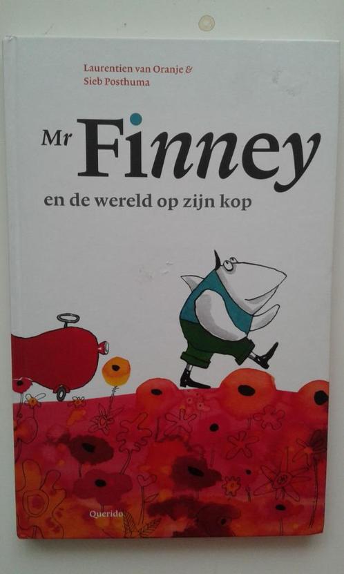 Mr Finney en de wereld op zijn kop :Laurentien van Oranje, Boeken, Kinderboeken | Jeugd | 10 tot 12 jaar, Zo goed als nieuw, Ophalen of Verzenden