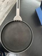 Gebruikte Koekenpan, Huis en Inrichting, Keuken | Potten en Pannen, Gebruikt, Inductieplaat, Aluminium, Ophalen of Verzenden