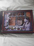 Winterse puzzel ⛄⛄😺, Ophalen of Verzenden, 500 t/m 1500 stukjes, Zo goed als nieuw