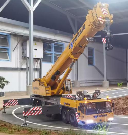 RC 1/14 RTR Liebherr LTM 1350 Telekraan hijskraan Truck Lesu, Hobby en Vrije tijd, Modelbouw | Radiografisch | Auto's, Nieuw, Auto offroad