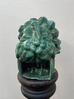 Art deco   Vogel, kalkoen, pauw, Antiek en Kunst, Antiek | Keramiek en Aardewerk, Ophalen of Verzenden