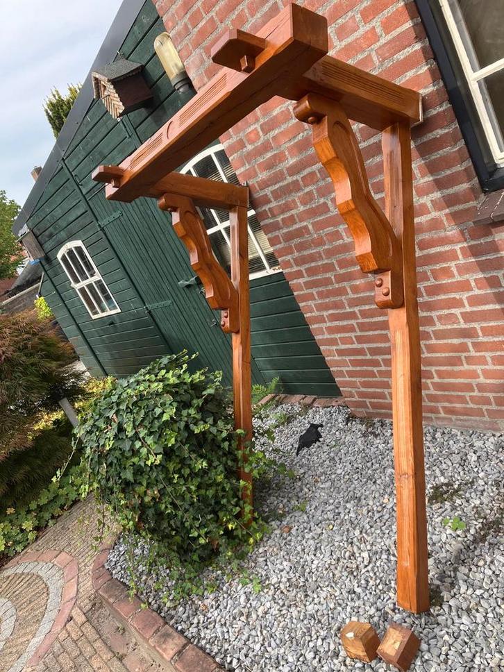 Lichteiken Schouw - Robuust en Sfeervol, Huis en Inrichting, Haarden, Gebruikt, Ophalen