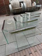 Gallotti & Radice mimiset, Minder dan 45 cm, Gebruikt, Glas, Eighties
