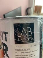 Lab paint ibiza rush 1 liter NIEUW semi gloss, Doe-het-zelf en Verbouw, Verf, Beits en Lak, Beige, Nieuw, Ophalen of Verzenden