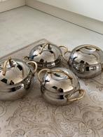Pannenset, Huis en Inrichting, Keuken | Potten en Pannen, Ophalen, Zo goed als nieuw, Gietijzer, Koekenpan of Braadpan