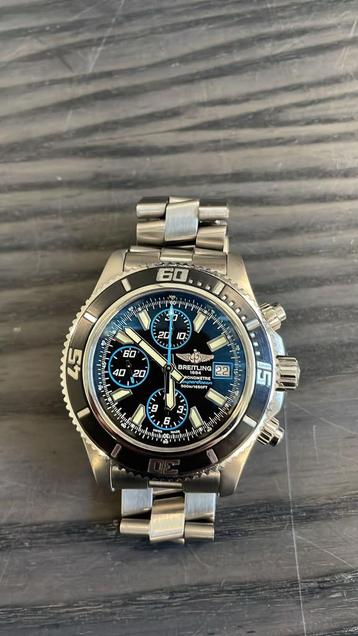 Breitling SuperOcean Limited Edition Blauw beschikbaar voor biedingen
