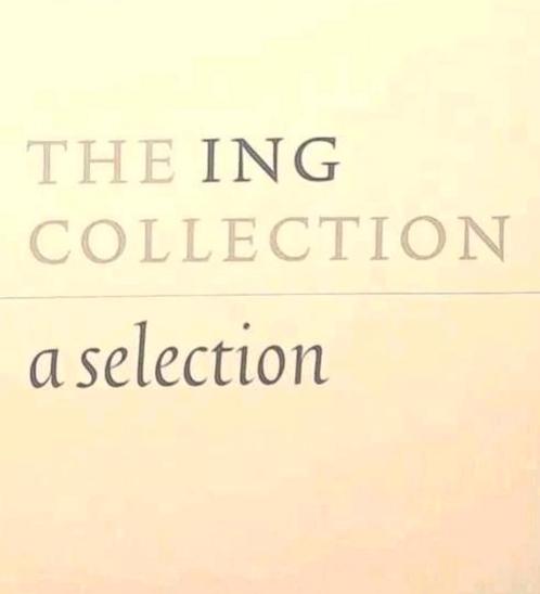 DE ING COLLECTIE Een selectie. Hardcover, Boeken, Kunst en Cultuur | Beeldend, Zo goed als nieuw, Verzenden