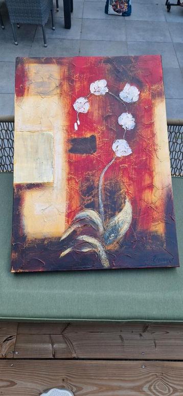 Cobra Art Vermeer P112 - Olieverfschilderij beschikbaar voor biedingen