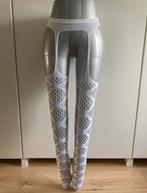 Witte open jarretel, Kleding | Dames, Leggings, Maillots en Panty's, Verzenden, Zo goed als nieuw, Wit, Legging