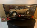 Burago Mini Cooper Gold Edition 1:18 - Nieuw!, Ophalen of Verzenden, Nieuw, Auto, Bburago