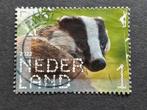 Nederland - Beleef de Natuur - Das - 2022, Postzegels en Munten, Postzegels | Nederland, Ophalen of Verzenden