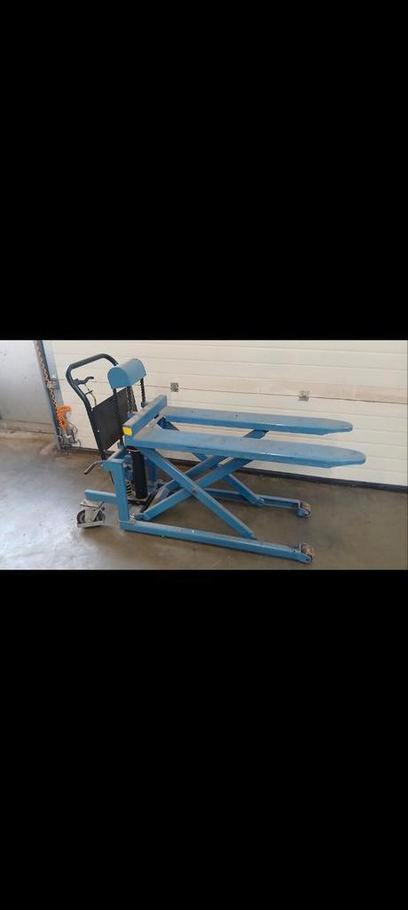 FETRA palletwagen,  schaarwagen, pompwagen stapelaar, Doe-het-zelf en Verbouw, Transportwagens, Gebruikt, Transportkar, 100 liter of meer