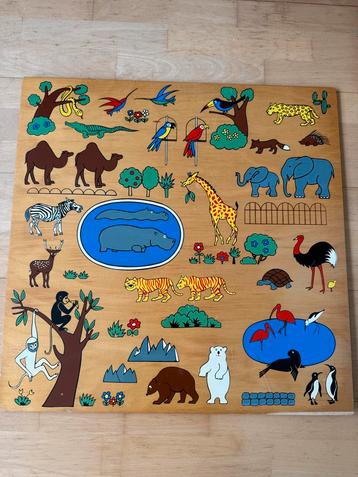 Maxi Puzzel DIERENTUIN (zelf uitzagen) beschikbaar voor biedingen