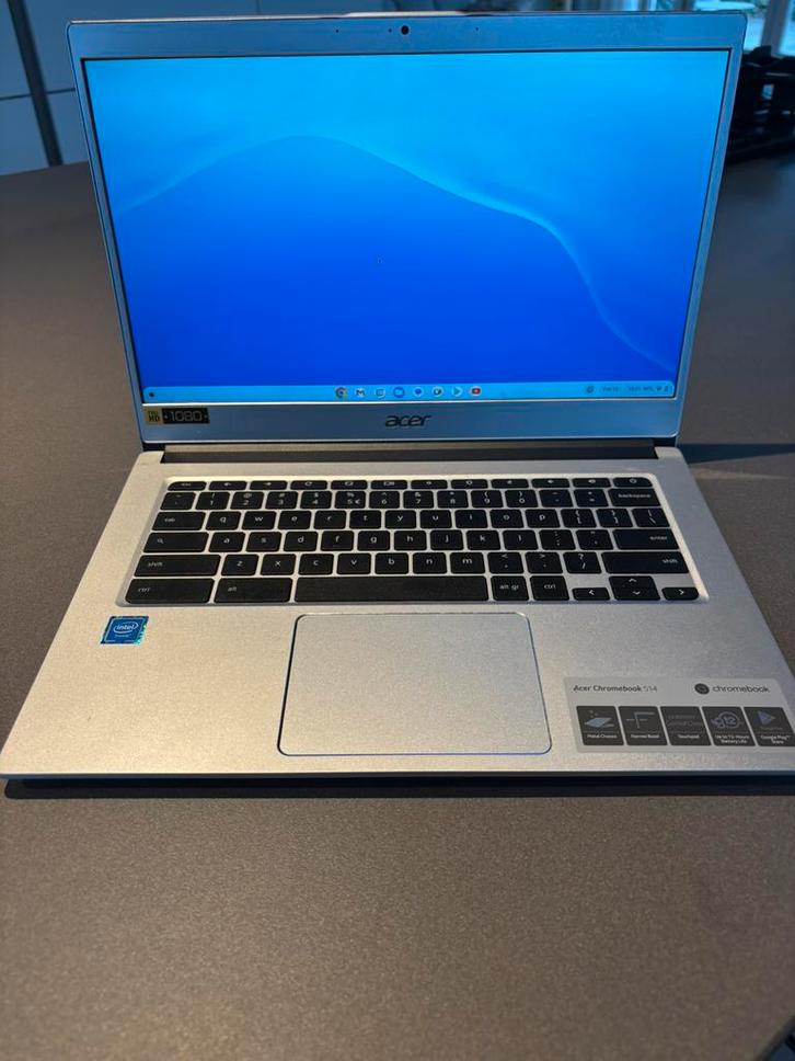 Acer Chromebook 514, Computers en Software, Windows Laptops, Zo goed als nieuw, 14 inch, 2 tot 3 Ghz, Minder dan 4 GB, Qwerty