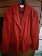 Mooie rode wollen blazer., Kleding | Dames, Ophalen of Verzenden, Zo goed als nieuw, Maat 42/44 (L), Rood