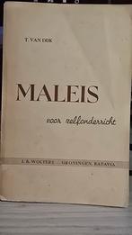 Maleis voor Zelfonderricht - T. van Dijk, Boeken, Gelezen, Non-fictie, Maleis, Ophalen of Verzenden