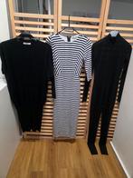 2 jurken en een doorzichtige jumpsuit van zara, Kleding | Dames, Positiekleding, Ophalen of Verzenden, Zo goed als nieuw, Zwart
