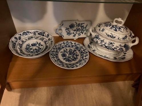 Zwiebel Muster serviesdelen, Antiek en Kunst, Antiek | Servies los, Ophalen