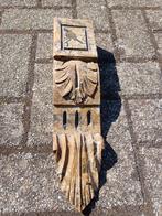 Boeren antiek houtsnijwerk ornament, Antiek en Kunst, Ophalen of Verzenden