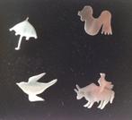 Foujita pins van staal gebaseerd op zijn kunstwerken, Ophalen of Verzenden