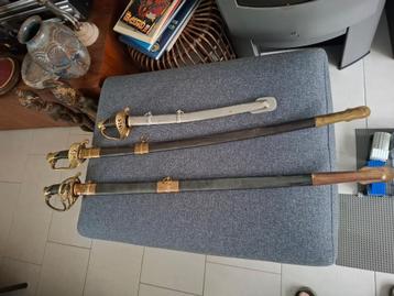 3 x oude sabels USA beschikbaar voor biedingen