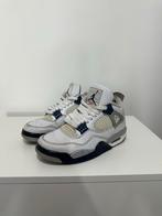 Jordan 4 Midnight Navy, Ophalen of Verzenden, Gedragen, Wit, Sneakers of Gympen