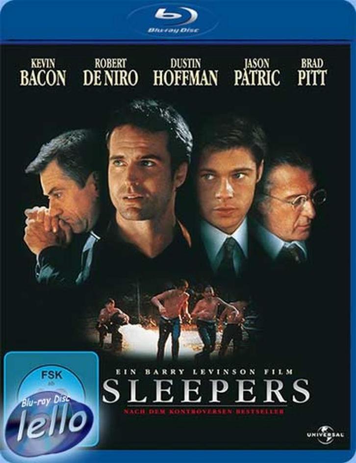 Blu-ray: Sleepers (1996 Kevin Bacon, Billy Crudup) DE NLO, Cd's en Dvd's, Blu-ray, Nieuw in verpakking, Thrillers en Misdaad, Ophalen of Verzenden