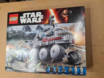 star wars 75151 clone turbo tank beschikbaar voor biedingen