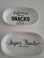 Riviera Maison Schaaltjes Set, Porselein of Keramiek, Schaal, Ophalen of Verzenden, Zo goed als nieuw