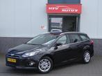 Ford Focus Wagon 1.0 EcoBoost Edition Plus navi LM org NL, Auto's, Euro 5, 125 pk, Gebruikt, Zwart