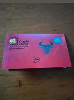 Crypto Stamp 1 kleur blauw, Ophalen, Na 1940, Postfris