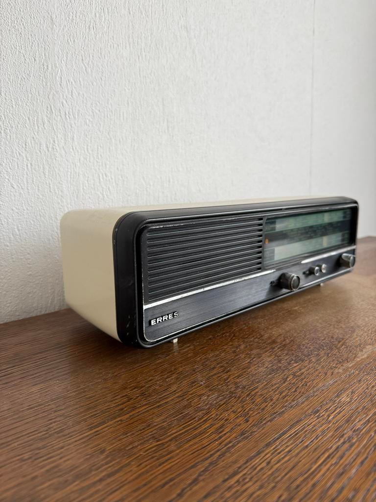 Vintage ERRES Radio sx0 244 - Jaren 50, Audio, Tv en Foto, Radio's, Ophalen of Verzenden, Gebruikt, Radio