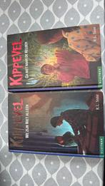 R.L. Stine - Ga niet naar de kelder en We zijn niet alleen., Ophalen of Verzenden, Zo goed als nieuw, R.L. Stine