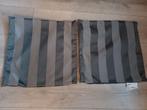 zgan. 2 grijze sierkussen hoesjes Ikea, Ophalen of Verzenden, Zo goed als nieuw, Grijs, Vierkant