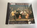 Telemann Recorder Sonatas Trio Passagio CD, Ophalen of Verzenden, Barok, Gebruikt, Kamermuziek